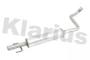 Exhaust Centre Muffler Middle Silencer Fits Toyota Yaris