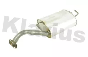 KLARIUS KLARIUS TY628M Rear Muffler Exhaust Silencer Back Box Fits Toyota Corolla 