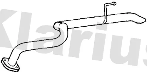 Klarius Rear Exhaust Pipe For Toyota Land Cruiser 90 Land Cruiser Prado