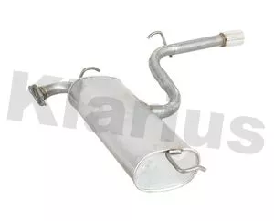 KLARIUS KLARIUS TY634E Rear Muffler Exhaust Silencer Back Box Fits Toyota Celica 