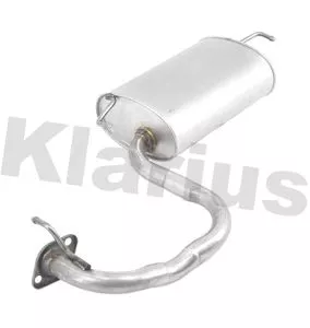 KLARIUS KLARIUS TY639X Rear Muffler Exhaust Silencer Back Box Fits Toyota Avensis 