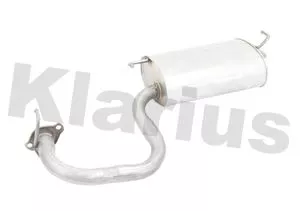 KLARIUS KLARIUS TY641V Rear Muffler Exhaust Silencer Back Box Fits Toyota Avensis 