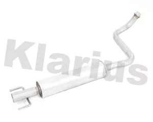Exhaust Centre Muffler Middle Silencer Fits Toyota Yaris