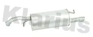 KLARIUS KLARIUS TY668E Rear Muffler Exhaust Silencer Back Box Fits Toyota Yaris 