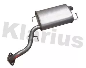 KLARIUS KLARIUS TY688B Rear Muffler Exhaust Silencer Back Box Fits Toyota Corolla 