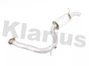 KLARIUS KLARIUS TY743V Rear Muffler Exhaust Silencer Back Box Fits Toyota Rav 4 