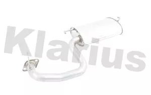 KLARIUS KLARIUS TY747M Rear Muffler Exhaust Silencer Back Box Fits Toyota Avensis 