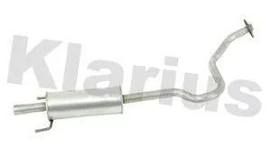 Exhaust Centre Muffler Middle Silencer Fits Toyota Prius