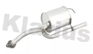 KLARIUS KLARIUS TY756B Rear Muffler Exhaust Silencer Back Box Fits Toyota Yaris 