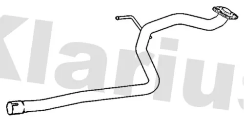 Klarius Rear Exhaust Pipe For Toyota Yaris