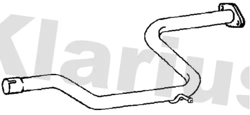 Klarius Centre Exhaust Pipe For Toyota Auris
