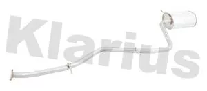 KLARIUS KLARIUS TY775X Rear Muffler Exhaust Silencer Back Box Fits Toyota Avensis 