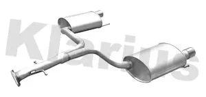 KLARIUS KLARIUS TY784J Rear Muffler Exhaust Silencer Back Box Fits Lexus Is 