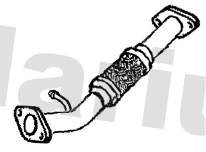 Klarius Centre Exhaust Pipe For Toyota Land Cruiser 100