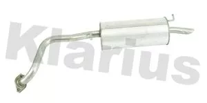 KLARIUS KLARIUS TY803G Rear Muffler Exhaust Silencer Back Box Fits Toyota Prius Plus 