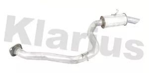 KLARIUS KLARIUS TY814P Rear Muffler Exhaust Silencer Back Box Fits Toyota Rav 4 