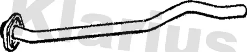 Klarius Front Exhaust Pipe For Opel Vauxhall Astra Astramax Astravan Kadett