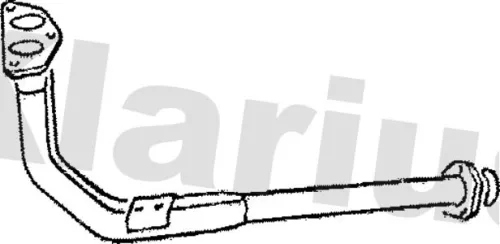 Klarius Front Exhaust Pipe For Volvo 740