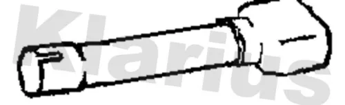 Klarius Rear Exhaust Pipe For Volvo V70