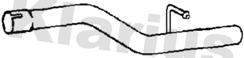 Klarius Rear Exhaust Pipe For Volvo C30