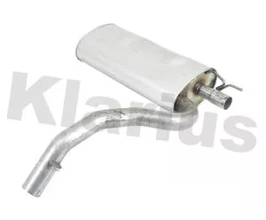 KLARIUS KLARIUS VO459E Rear Muffler Exhaust Silencer Back Box Fits Volvo S60 V60 