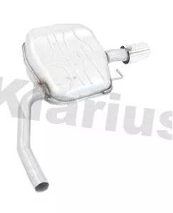 KLARIUS KLARIUS VO474H Rear Muffler Exhaust Silencer Back Box Fits Volvo V70 Xc70 