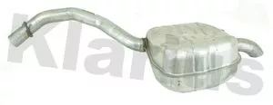 KLARIUS KLARIUS VO484T Rear Muffler Exhaust Silencer Back Box Fits Volvo V70 Xc70 