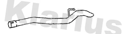 Klarius Rear Exhaust Pipe For Volvo C30