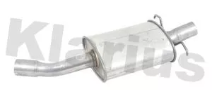 KLARIUS KLARIUS VO490J Rear Muffler Exhaust Silencer Back Box Fits Volvo C70 S70 V70 