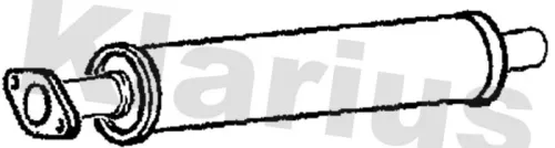 Klarius Centre Exhaust Pipe For Volvo S40 V50