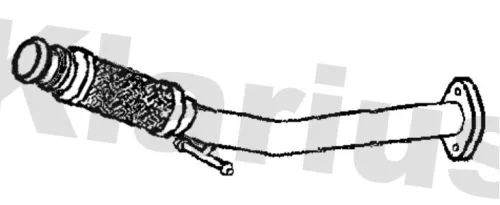 Klarius Front Exhaust Pipe For Volvo V40