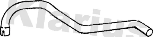 Klarius Centre Exhaust Pipe For Volvo 240 260
