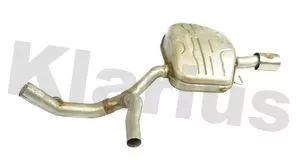 KLARIUS KLARIUS VO649B Rear Muffler Exhaust Silencer Back Box Fits Volvo V70 Xc70 