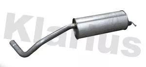 KLARIUS KLARIUS VW1308G Rear Muffler Exhaust Silencer Back Box Fits Seat Skoda Vw Fabia Ibiza Polo 