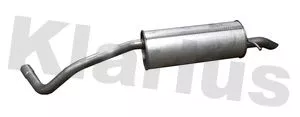 KLARIUS KLARIUS VW1309E Rear Muffler Exhaust Silencer Back Box Fits Skoda Fabia 