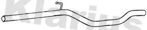 Klarius Centre Exhaust Pipe For Vw Golf