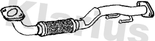 Klarius Front Exhaust Pipe For Vw Tiguan