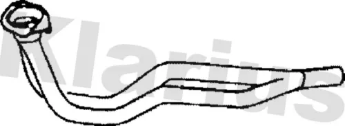 Klarius Front Exhaust Pipe For Vw Golf Scirocco