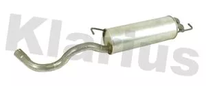 KLARIUS KLARIUS VW587X Rear Muffler Exhaust Silencer Back Box Fits Audi Seat Vw A3 Golf Leon New Beetle 