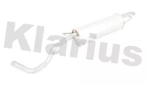 KLARIUS KLARIUS VW627M Rear Muffler Exhaust Silencer Back Box Fits Skoda Vw Golf Octavia 