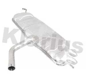 KLARIUS KLARIUS VW665H Rear Muffler Exhaust Silencer Back Box Fits Vw Golf 