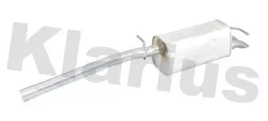 KLARIUS KLARIUS VW675T Rear Muffler Exhaust Silencer Back Box Fits Vw Caddy 