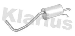 KLARIUS KLARIUS VW697K Rear Muffler Exhaust Silencer Back Box Fits Vw Fox 