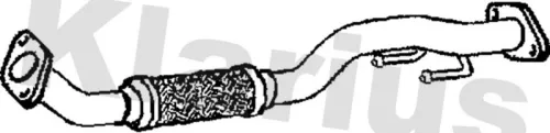 Klarius Centre Exhaust Pipe For Audi Seat Skoda Vw A3 Altea Altea Xl Golf Golf P