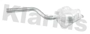 KLARIUS KLARIUS VW712M Rear Muffler Exhaust Silencer Back Box Fits Skoda Vw Jetta Octavia 