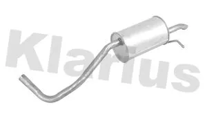 KLARIUS KLARIUS VW812Q Rear Muffler Exhaust Silencer Back Box Fits Seat Skoda Vw Fabia Ibiza Polo 