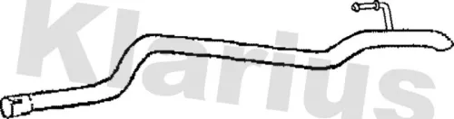 Klarius Front Exhaust Pipe For Vw Lt 28-35 Lt 28-46