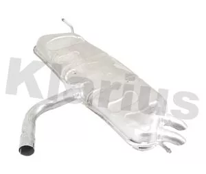 KLARIUS KLARIUS VW829Q Rear Muffler Exhaust Silencer Back Box Fits Vw Golf Golf Plus 