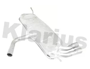 KLARIUS KLARIUS VW840B Rear Muffler Exhaust Silencer Back Box Fits Vw Golf 