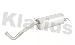 KLARIUS KLARIUS VW890C Rear Muffler Exhaust Silencer Back Box Fits Seat Skoda Fabia Ibiza 